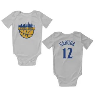 Golden State Warriors Usman Garuba White  Newborn & Infant Bodysuit