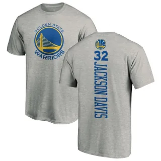 Youth Golden State Warriors Trayce Jackson-Davis Gold Ash Backer T-Shirt